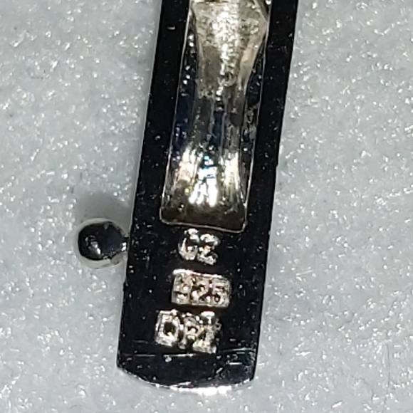 Sterling Silver Cubic Zirconia Necklace - Picture 7 of 7